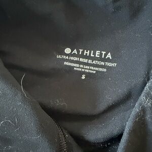 Athleta Black Elation High Rise Leggings